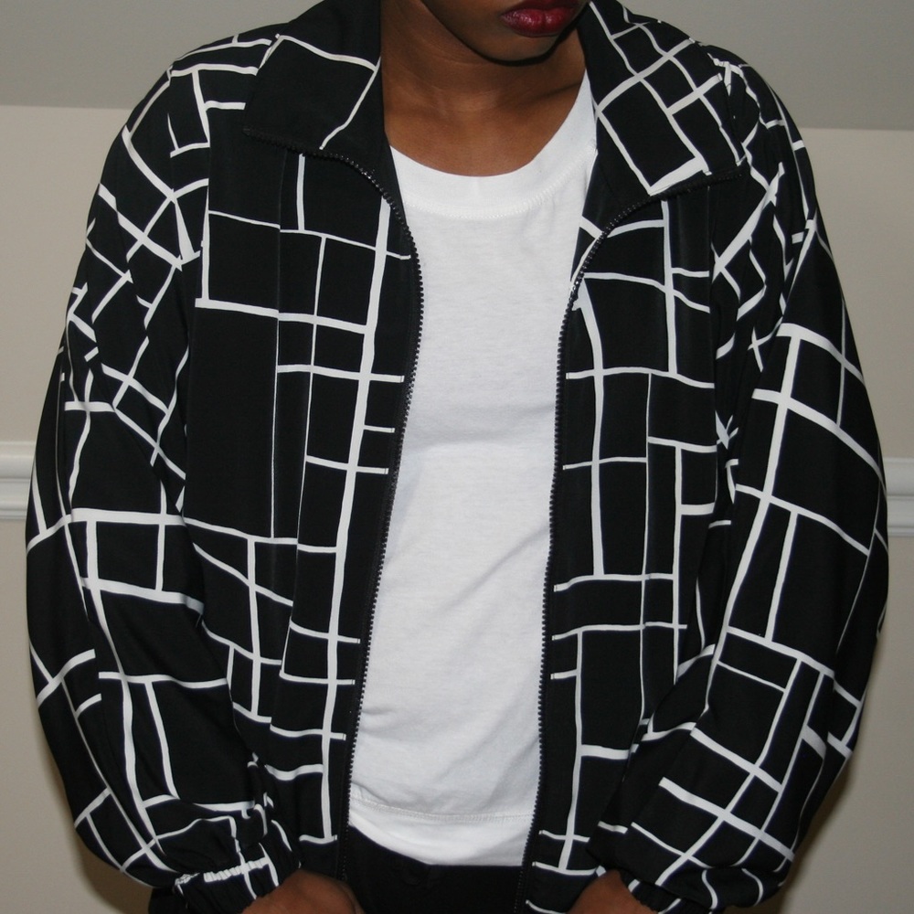 💥Abstract zip-up💥 - Picture 4 of 5